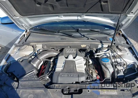 2014 Audi S4 3.0T Premium Plus из США, поврежденный, VIN WAUDGAFL4EA071608